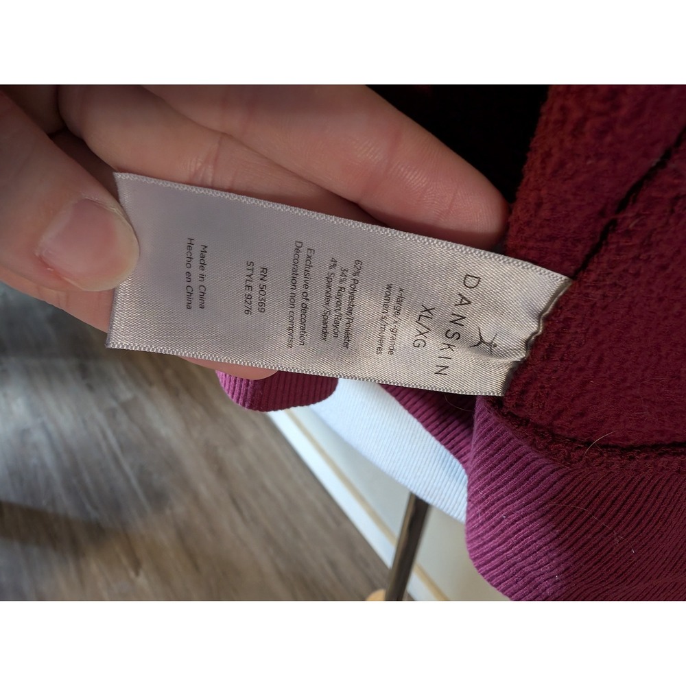 Danskin womens full zip jacket size XL - Picture 5 of 5